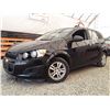 Image 1 : C5 --  2013 CHEVROLET SONIC LT, Black, 114 375 KM