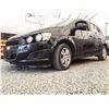 Image 2 : C5 --  2013 CHEVROLET SONIC LT, Black, 114 375 KM