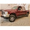 Image 1 : F6 --  2004 FORD F350 SRW SUPER DUTY 4X4 CREW CAB, Red, 207 812 KM