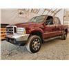 Image 3 : F6 --  2004 FORD F350 SRW SUPER DUTY 4X4 CREW CAB, Red, 207 812 KM
