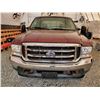 Image 8 : F6 --  2004 FORD F350 SRW SUPER DUTY 4X4 CREW CAB, Red, 207 812 KM