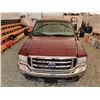 Image 9 : F6 --  2004 FORD F350 SRW SUPER DUTY 4X4 CREW CAB, Red, 207 812 KM