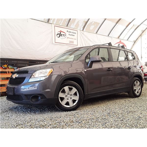 I5 --  2012 CHEVROLET ORLANDO LS, Grey, 124 345 KM