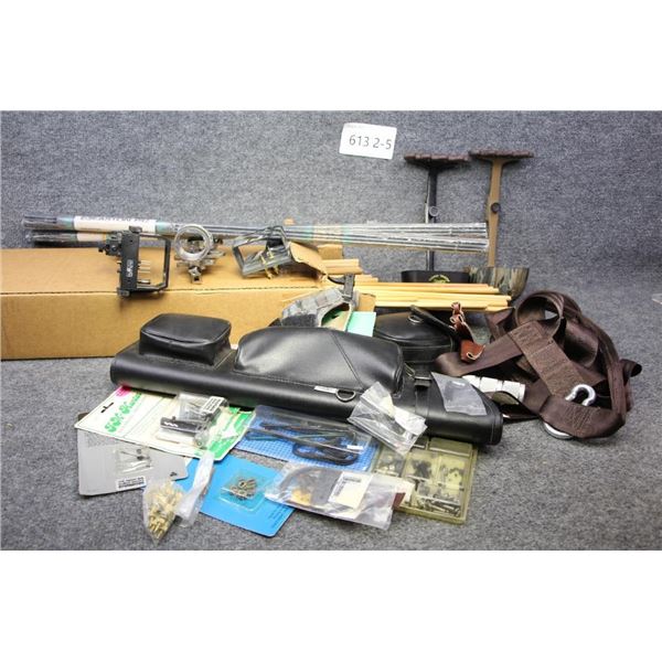 Archery supplies.