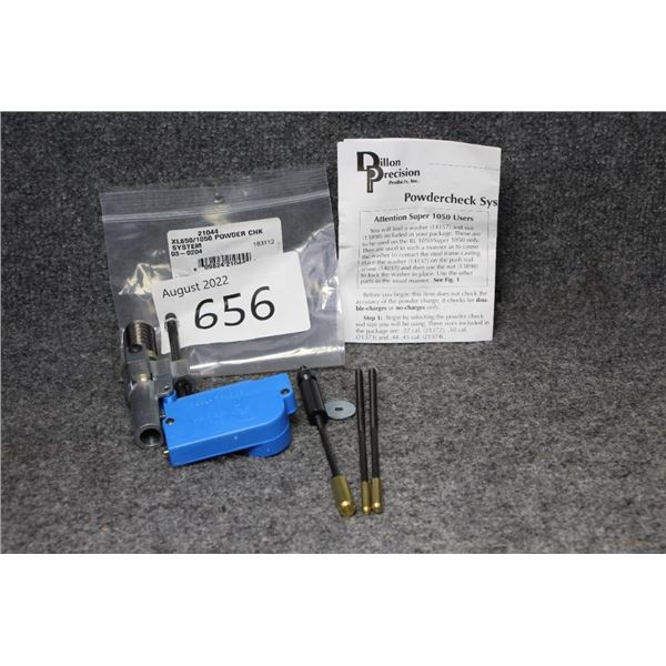 Dillon Powder Check System