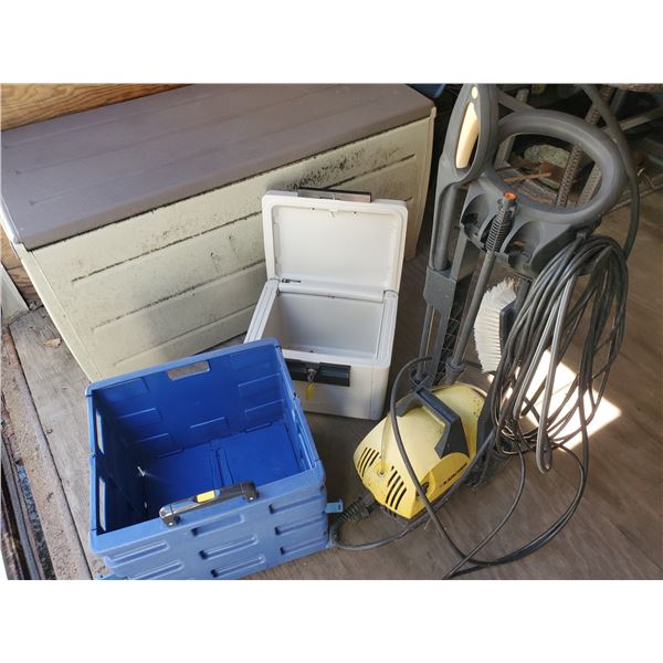 Karcher pressure washer , Safe & Colaspable storage box