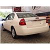 Image 17 : A5 --  2005 CHEVROLET MALIBU, White, 88 474 KM "NO RESERVE"