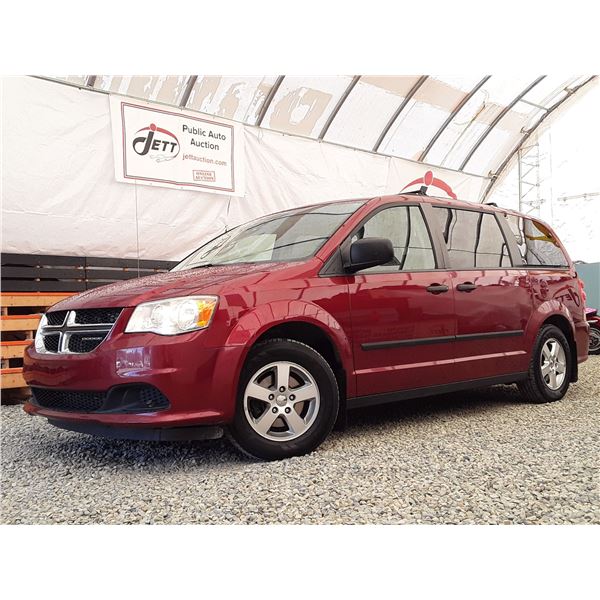 D2 --  2011 DODGE GRAND CARAVAN EXPRESS, Red, 144 583 KM