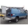 Image 11 : 0A  --  2001 FORD ECONOLINE E350 SUPER DUTY VAN BUCKET LIFT, Blue, 264 737 KM