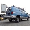 Image 13 : 0A  --  2001 FORD ECONOLINE E350 SUPER DUTY VAN BUCKET LIFT, Blue, 264 737 KM