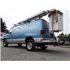 Image 17 : 0A  --  2001 FORD ECONOLINE E350 SUPER DUTY VAN BUCKET LIFT, Blue, 264 737 KM