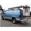 Image 18 : 0A  --  2001 FORD ECONOLINE E350 SUPER DUTY VAN BUCKET LIFT, Blue, 264 737 KM