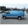 Image 22 : 0A  --  2001 FORD ECONOLINE E350 SUPER DUTY VAN BUCKET LIFT, Blue, 264 737 KM