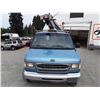 Image 6 : 0A  --  2001 FORD ECONOLINE E350 SUPER DUTY VAN BUCKET LIFT, Blue, 264 737 KM