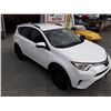 Image 10 : A9--  2017 TOYOTA RAV-4 AWD, White, 281 686 KM "NO RESERVE"