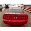 Image 16 : B6 --  2009 FORD MUSTANG, Red, 126724 KM's