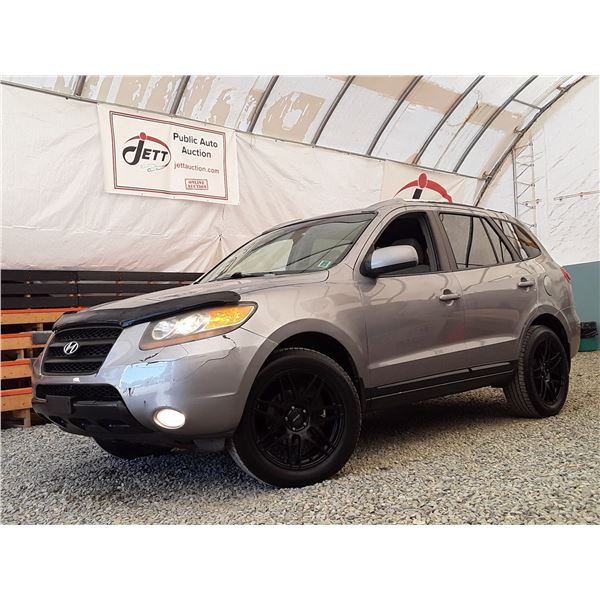 A10 --  2007 HYUNDAI SANTA FE GL AWD, Grey, 238298 KM