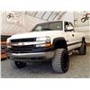 Image 3 : F3 --  2002 CHEVROLET SILVERADO 2500 HD CREW CAB 4X4, White, 456296 KM