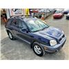 Image 10 : A12 --  2004 HYUNDAI SANTA FE AWD, Blue, 229323 KM