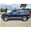 Image 24 : A12 --  2004 HYUNDAI SANTA FE AWD, Blue, 229323 KM
