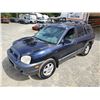 Image 4 : A12 --  2004 HYUNDAI SANTA FE AWD, Blue, 229323 KM