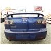 Image 15 : A12A --  2007 MAZDA 3I, Blue, 317 437 TMU KM