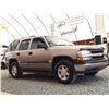 Image 9 : D5 --  2001 CHEVROLET TAHOE 1500 4X4, Grey, 238 198 KM's