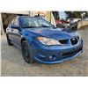 Image 8 : A1 --  2007 SUBARU IMPREZA 2.5I , Blue, 227842 KM   "NO RESERVE"