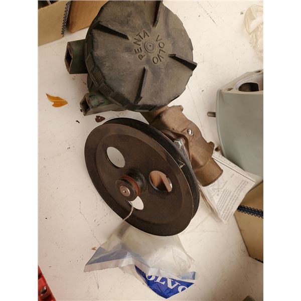 Volvo  penta seawater pump and strainer assembly