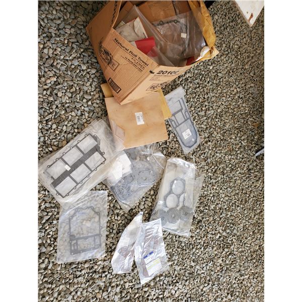 Large Box of mercruiser and OMC gaskets