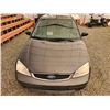 Image 9 : A4 --  2007 FORD FOCUS ZX4, Grey, 139200 KM  "NO RESERVE"