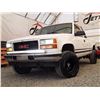 Image 3 : A5 --  1997 GMC SIERRA 1500 EXT CAB DIESEL 4X4, WHITE, 299,578 KMS  "NO RESERVE"