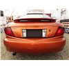 Image 14 : B2 --  2005 PONTIAC SUNFIRE , Orange, 181489 KM