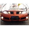 Image 4 : B2 --  2005 PONTIAC SUNFIRE , Orange, 181489 KM