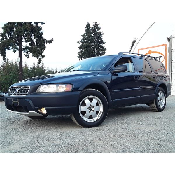 H3 --  2002 VOLVO V70 XC, Blue, 174748 MILES