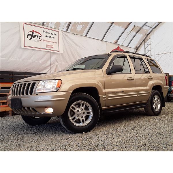 E2 --  2000 JEEP GRAND CHEROKEE LIMITED 4X4, Brown, 207978 KM