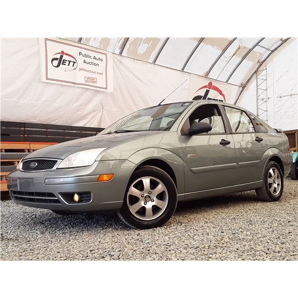 A12C --  2006 FORD FOCUS ZX4 , Green, 316466 KM