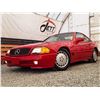 Image 2 : A1 -- 1990 MERCEDES 500 SL CONVERTIBLE, Red, 306961 KM  "NO RESERVE"