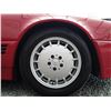 Image 78 : A1 -- 1990 MERCEDES 500 SL CONVERTIBLE, Red, 306961 KM  "NO RESERVE"