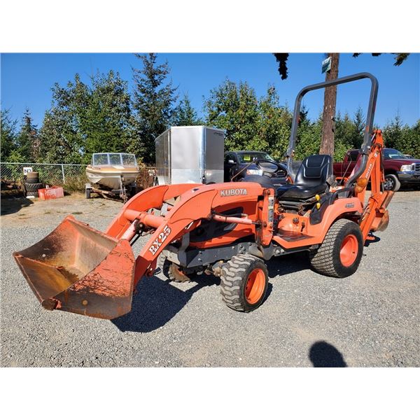 0E -- 2013 KUBOTA BX 25 4X4  DIESEL 1592 HOURS