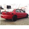 Image 9 : A11 --  2002 CHEVROLET CAVALIER LS , Red, 265598 KM