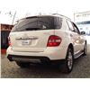 Image 14 : E3 --  2008 MERCEDES ML320 CDI DIESEL AWD, White, 263268 KM