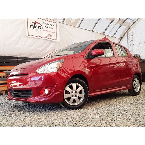 C3 --  2015 MITSUBISHI MIRAGE DE, Red, 110600 KM