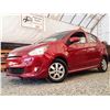 Image 1 : C3 --  2015 MITSUBISHI MIRAGE DE, Red, 110600 KM