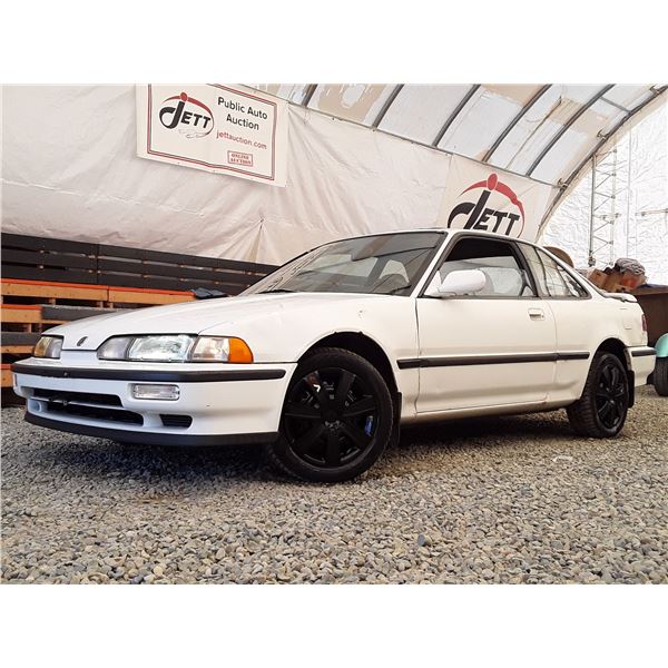A10 --  1991 ACURA INTEGRA GS, White, 273522 KM