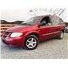 Image 1 : I5 --  2004 DODGE CARAVAN SE, Red, 205978 KM