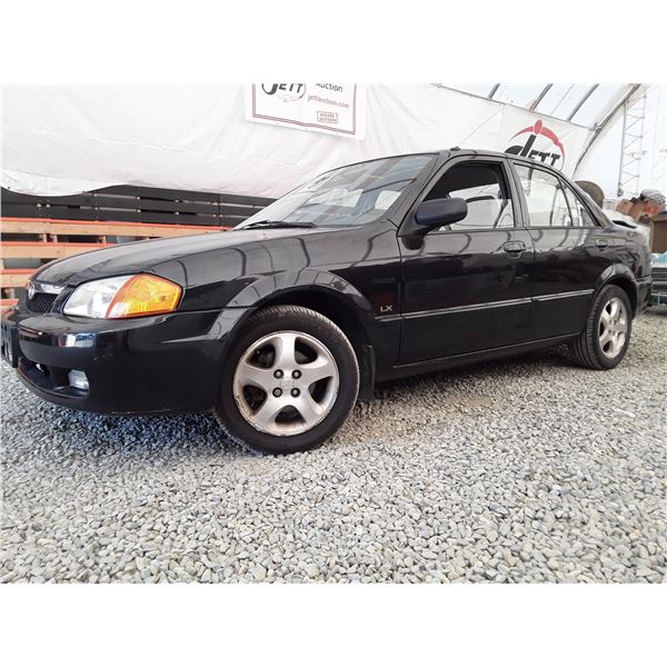 A12B --  2000 MAZDA PROTEGE ES, Black, 234084 KM