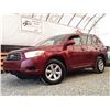 Image 1 : D3 --  2008 TOYOTA HIGHLANDER AWD, Red, 293 968 KM