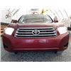Image 4 : D3 --  2008 TOYOTA HIGHLANDER AWD, Red, 293 968 KM