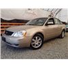 Image 1 : I6 --  2005 FORD 500 , Brown, 110050 KM